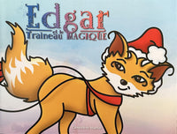 Edgar et le traineau magique - Geneviève Martin - genymars.artsvisuels