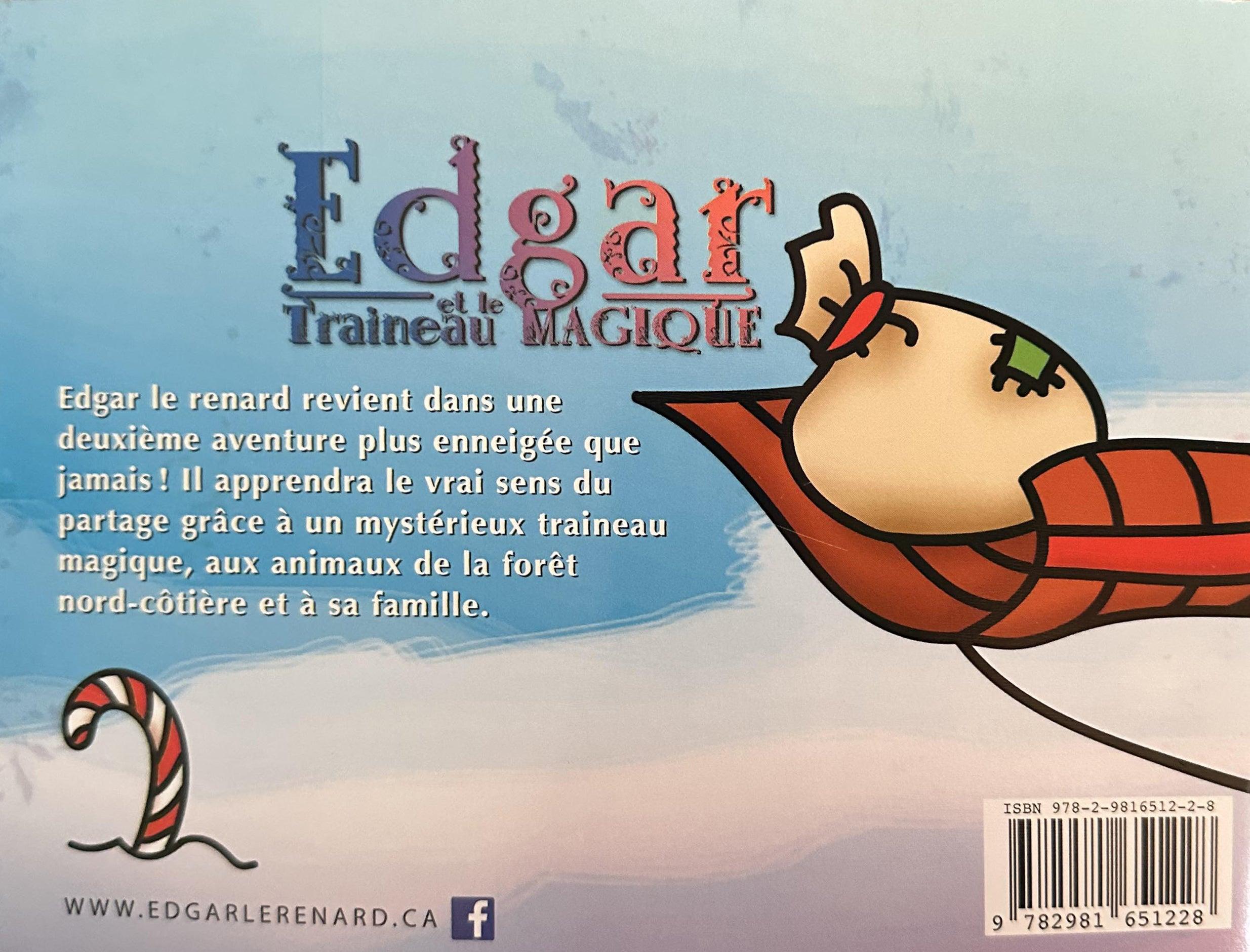 Edgar et le traineau magique - Geneviève Martin - genymars.artsvisuels